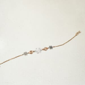 18kt Gold Minimalist Chain Bracelet CBL18/10