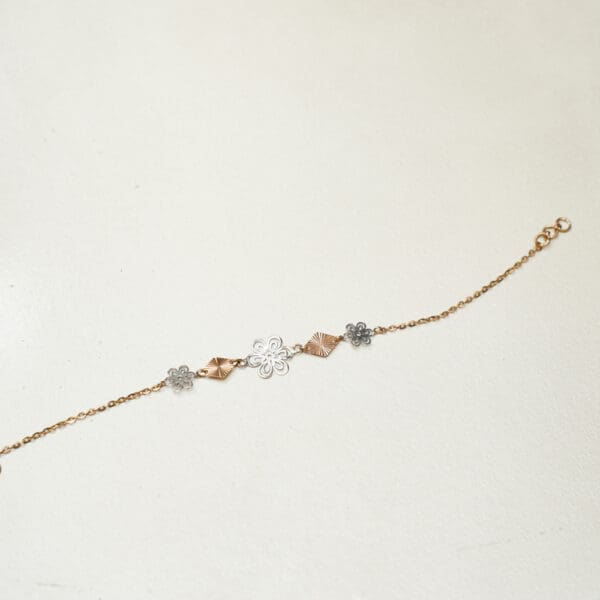 18kt Gold Minimalist Chain Bracelet CBL18/10
