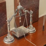 Antique 925 Silver Jhula for Laddu Gopal & Radha Krishna - Peacock Engraved Divine Swing JLSS/29