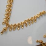 22Kt Gold Necklace With Matching Earrings ST22/1310