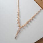 18Kt Rose Gold Necklace With Matching Earrings ST18/482