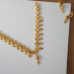 22Kt Gold Necklace With Matching Earrings ST22/1310