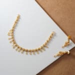 22Kt Gold Itelian Necklace With Earrings ST22/1309