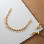 22Kt Gold Itelian Necklace With Earrings ST22/1309