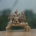 925 Silver Antique Shiva Family / Shiva Parivar MRTSS/325
