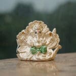 925 Silver Ganesha On Leaf MRTSS/58