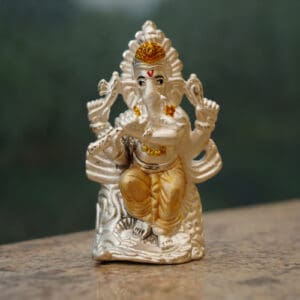 925 Silver Ganesha Statue MRTSS/57