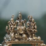 925 Silver Antique Shiva Family / Shiva Parivar MRTSS/325