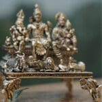 925 Silver Antique Shiva Family / Shiva Parivar MRTSS/325