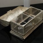 925 Silver Box for Dryfruits & Jewellery Pure Sterling Silver Storage Box BXSZ/7