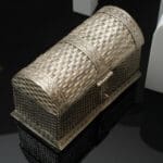 925 Silver Box for Dryfruits & Jewellery Pure Sterling Silver Storage Box BXSZ/7
