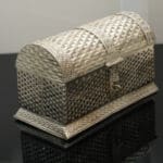 925 Silver Box for Dryfruits & Jewellery Pure Sterling Silver Storage Box BXSZ/7