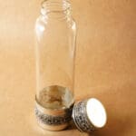 Sterling 915 Silver Antique Glass Bottle MISS/94