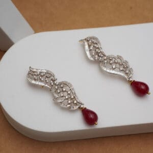 14kt Gold Diamond Earrings DER14/336