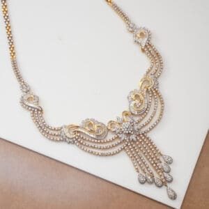 14Kt Gold Diamond Necklace DNK14/111