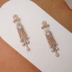 18Kt Gold Diamond Earrings DST/81