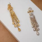 18Kt Gold Diamond Earrings DST/81