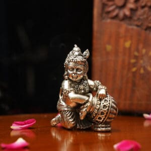 Antique 925 Silver Laddu Gopal MRTSS/218