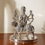 925 Silver Goddess Durga Statue for Diwali & Navratri MRTSS/3
