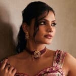 18Kt Gold Polki and Ruby Choker with Layered Ruby Beads & Matching Earrings PKCS8/5 18Kt Gold Polki and Ruby Choker with Layered Ruby Beads & Matching Earrings PKCS8/5