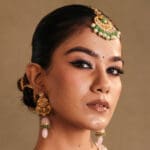 22Kt Gold Polki & Gemstone Beaded Layer Haar with Matching Earrings – Perfect for Weddings PS22/238 22Kt Gold Polki & Gemstone Beaded Layer Haar with Matching Earrings – Perfect for Weddings PS22/238