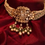 Pearl Polki Kundan Choker with Matching Earrings PKCS4/7