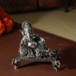 925 Antique Silver Sitting Ganesha Idol MRTSS/394