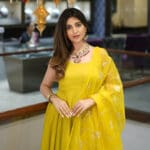 14kt Gold Kundan Polki Necklace With Earrings PKS14/9