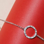 18Kt White Gold Diamond Bracelet DBL/234
