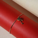 14Kt Yellow Gold Natural Diamond Adjustable Bracelet DBL14/344