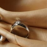 Diamond Platinum Men’s Engagement Band Ring PRG/11