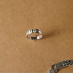 Diamond Platinum Men’s Engagement Band Ring PRG/7