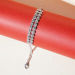 18kt White Gold Natural Diamond Bracelet For Her DBL/185