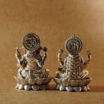 999 SILVER Laxmi Ganesha Idols SIC/8