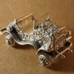 925 Silver Antique Showpiece Handcrafted Home Décor SIC/3