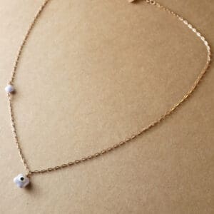 18KT Gold Necklace Chain for Kids Elegant & Safe Daily Wear CN18/1579