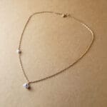 18KT Gold Necklace Chain for Kids Elegant & Safe Daily Wear CN18/1579
