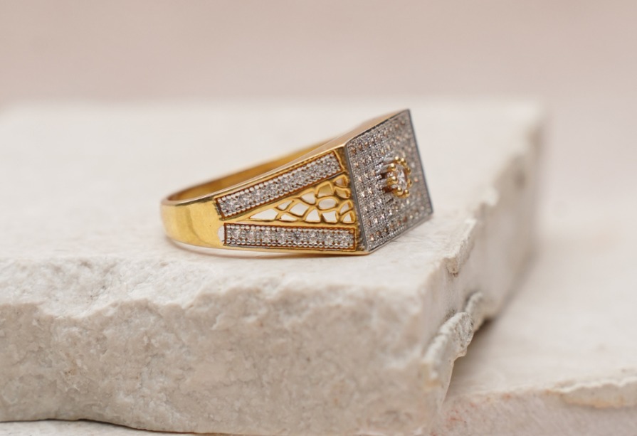 Gold Rings for Men | Diamond rings for male