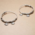 Antique 925 Silver Adjustable Kada For Kids KASS/36