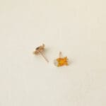 18KT Gold Cute Giraffe Kids Gold Stud Earrings TP18/217