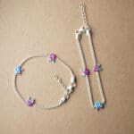 Silver Charms Anklets For Kids PYSS/147