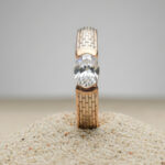 18kt Gold Men's Band Ring RG18/475