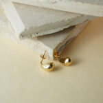 18Kt Gold minimal Earrings For Her TP18/332
