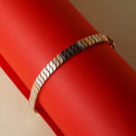 18 Kt Gold Two Tone Men's Bracelet for him BG18/83