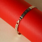 18 Kt Gold Two Tone Men's Bracelet for him BG18/83