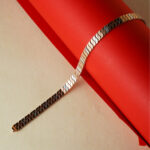 18 Kt Gold Two Tone Men's Bracelet for him BG18/83