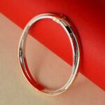 18KT Gold Dual Tone Bangle Bracelet BL18/456