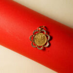 18kt Gold And Diamond Coin Pendant DLC/259