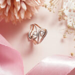 18KT Yellow Gold Stone Ring – Trendy Cocktail Design | BK Saraf RL18/2292