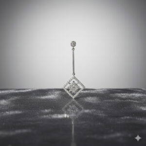 White Gold 18kt Diamond Pendant DPD/95